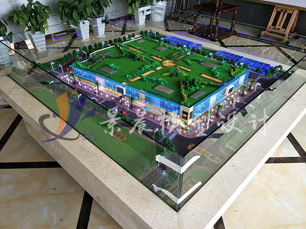 赣州品牌家具会展中心巡展模型