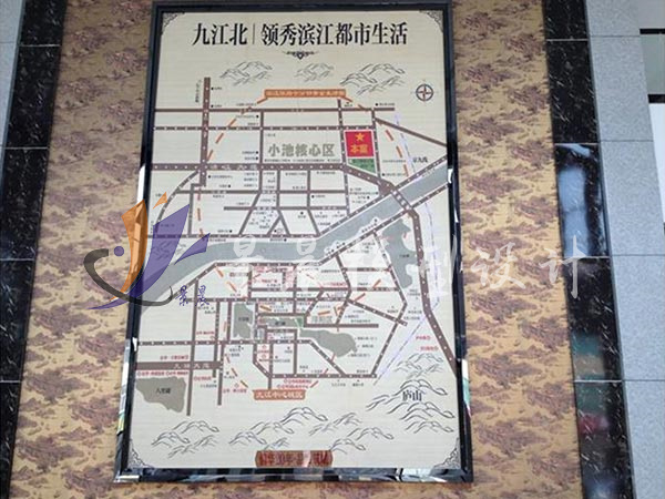 滨江华府木质电子沙盘