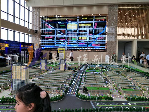 上饶东总国际物流商贸城电子沙盘