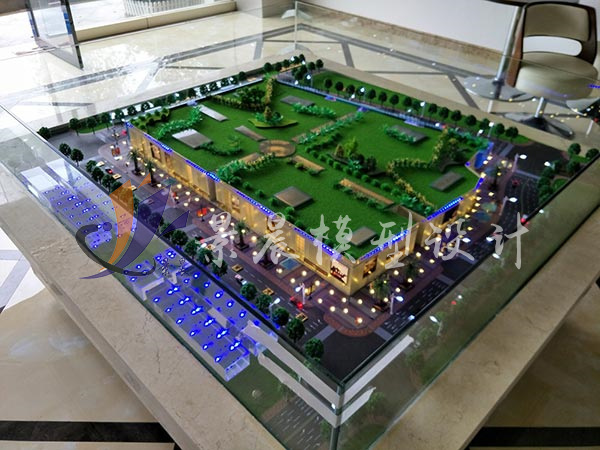 赣州品牌家具会展中心巡展模型